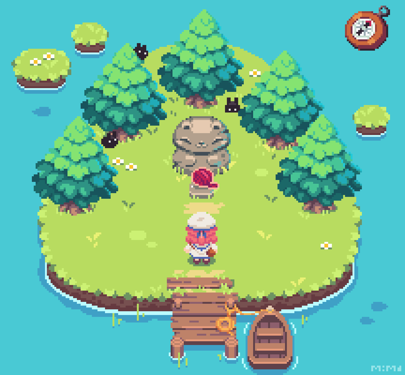 Island mock-up